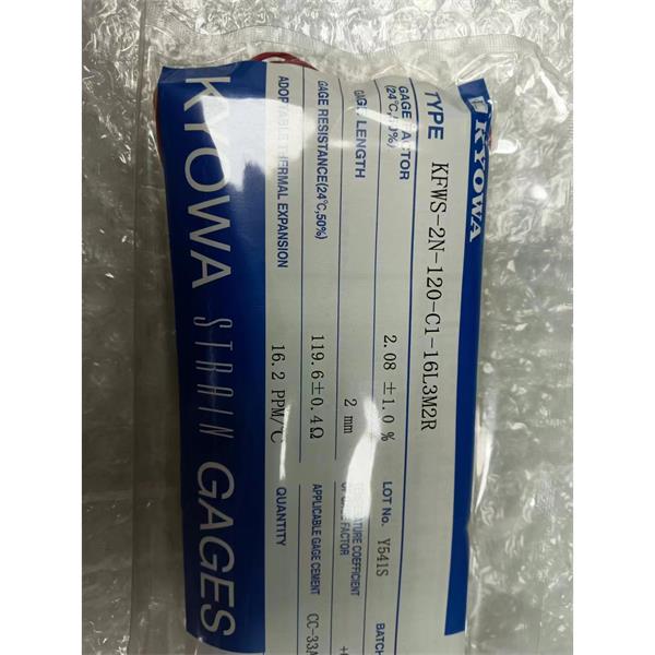 日本KYOWA超大箔式應(yīng)變片KFEM-2-120-C1-11 N1M2