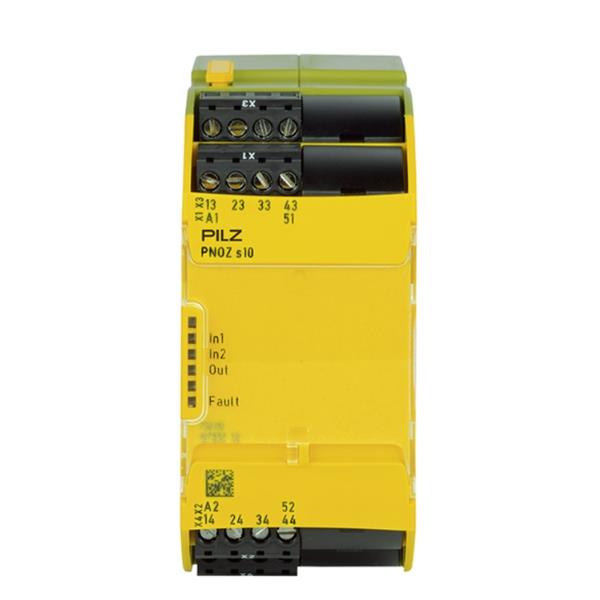 PILZ皮爾茲德國安全繼電器 PNOZ X4 110VAC 3n/o 1n/c