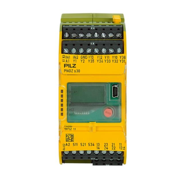 PILZ皮爾茲德國安全繼電器 PNOZ X4 110VAC 3n/o 1n/c
